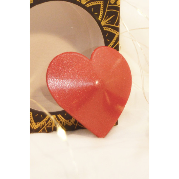 Nipple Métal rouge Cache tétons cœur 